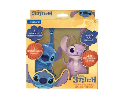 Lexibook 3D vysílačky Stitch a Angel s dosahem 500 m