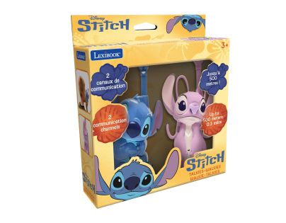Lexibook 3D vysílačky Stitch a Angel s dosahem 500 m