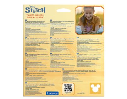 Lexibook 3D vysílačky Stitch a Angel s dosahem 500 m