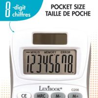 Lexibook 8místná kapesní kalkulačka solární 5