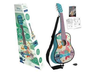 Lexibook Akustická dřevěná kytara 78 cm Stitch