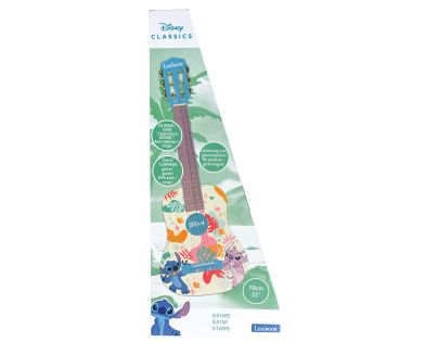 Lexibook Akustická dřevěná kytara 78 cm Stitch