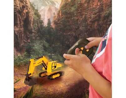 Lexibook Bagr na dálkové ovládání se zvukovými a světelnými efekty