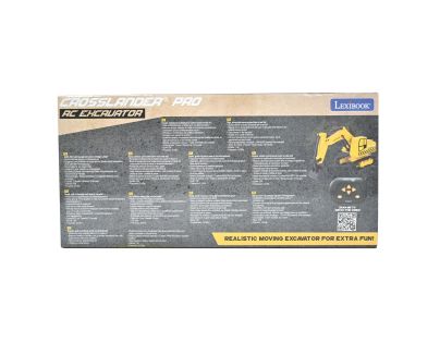 Lexibook Bagr na dálkové ovládání se zvukovými a světelnými efekty