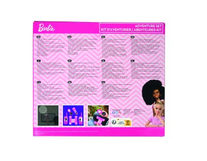 Lexibook Barbie set vysílačky, dalekohled, baterka, kompas