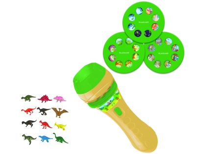 Lexibook Baterka s projektorem příběhů a 12 figurkami dinosaurů