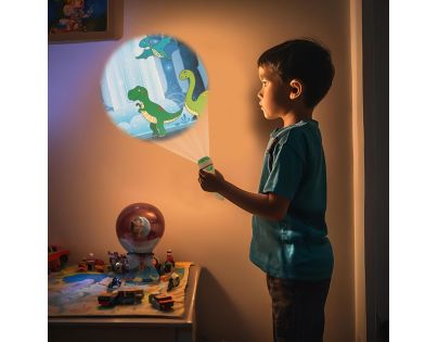 Lexibook Baterka s projektorem příběhů a 12 figurkami dinosaurů