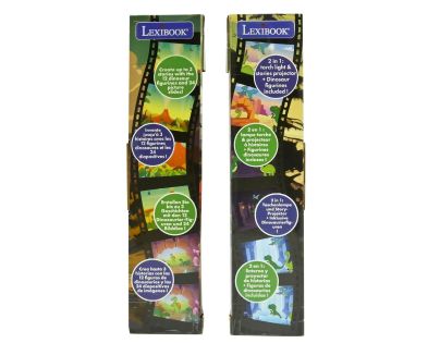 Lexibook Baterka s projektorem příběhů a 12 figurkami dinosaurů