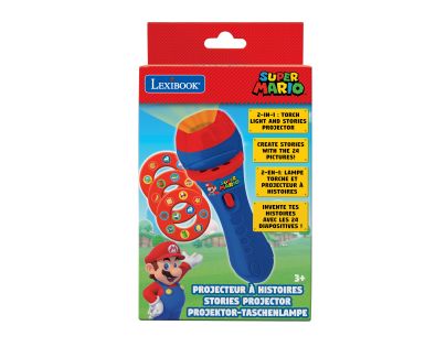 Lexibook Baterka s projektorem příběhů Super Mario