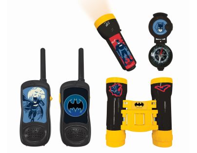 Lexibook Batman set vysílačky, dalekohled, baterka, kompas