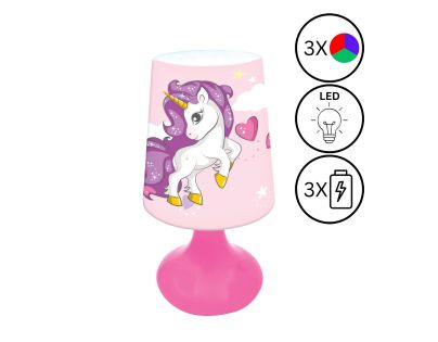 Lexibook Bezdrátová stolní lampička Jednorožec