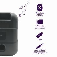 Lexibook Bezdrátový Bluetooth reproduktor iParty s mikrofonem 5