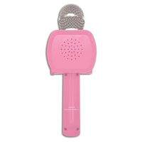 Lexibook Bezdrátový karaoke mikrofon Gábinin kouzelný domek s držákem na telefon 4