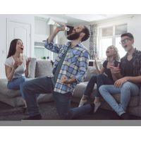 Lexibook Bezdrátový karaoke mikrofon iParty s vestavěným reproduktorem a světelnými efekty 6