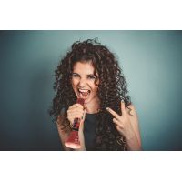 Lexibook Bezdrátový karaoke mikrofon The Voice s vestavěným reproduktorem a světelnými efekty 5