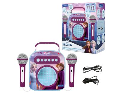 Lexibook Bezdrátový reproduktor Frozen se 2 mikrofony a měničem hlasu