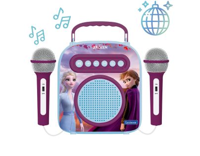 Lexibook Bezdrátový reproduktor Frozen se 2 mikrofony a měničem hlasu