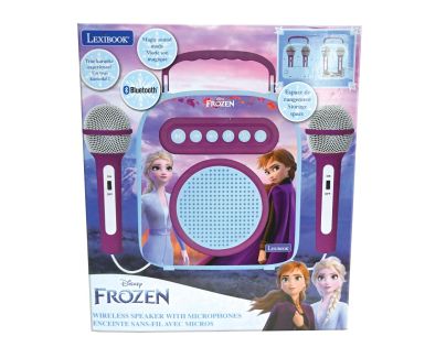 Lexibook Bezdrátový reproduktor Frozen se 2 mikrofony a měničem hlasu