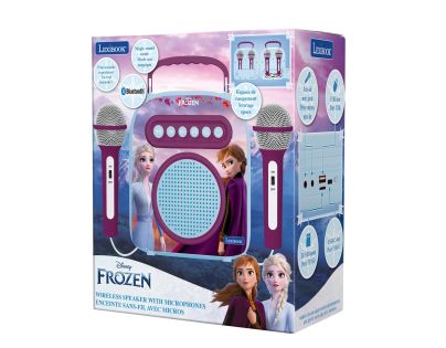 Lexibook Bezdrátový reproduktor Frozen se 2 mikrofony a měničem hlasu