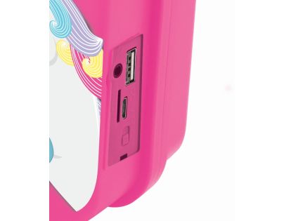 Lexibook Bezdrátový reproduktor Jednorožec se 2 mikrofony a měničem hlasu