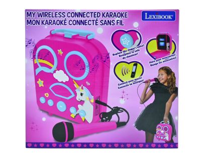 Lexibook Bezdrátový reproduktor Jednorožec se 2 mikrofony a měničem hlasu