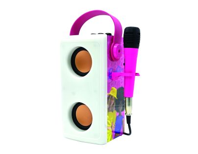 Lexibook Bluetooth reproduktor Barbie s mikrofonem a světelnými efekty