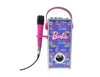 Lexibook Bluetooth reproduktor Barbie s mikrofonem a světelnými efekty