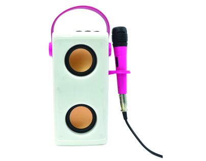 Lexibook Bluetooth reproduktor Barbie s mikrofonem a světelnými efekty