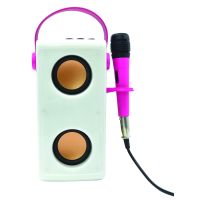 Lexibook Bluetooth reproduktor Barbie s mikrofonem a světelnými efekty 3