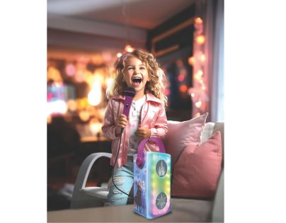 Lexibook Bluetooth reproduktor Frozen s mikrofonem a světelnými efekty