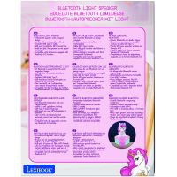 Lexibook Bluetooth reproduktor se svítící figurkou Jednorožec 6