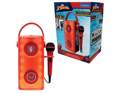 Lexibook Bluetooth reproduktor Spiderman s mikrofonem a světelnými efekty