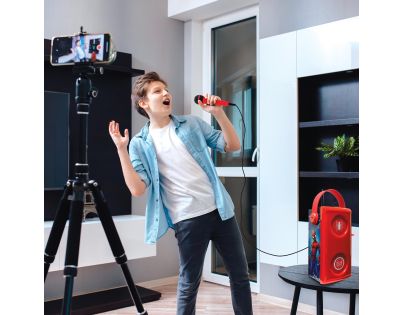 Lexibook Bluetooth reproduktor Spiderman s mikrofonem a světelnými efekty