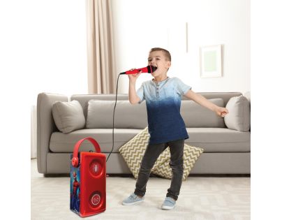 Lexibook Bluetooth reproduktor Spiderman s mikrofonem a světelnými efekty