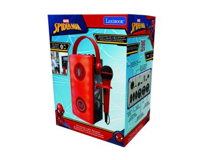 Lexibook Bluetooth reproduktor Spiderman s mikrofonem a světelnými efekty