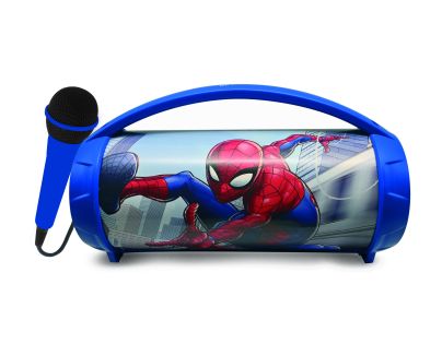 Lexibook Bluetooth reproduktor Spiderman s mikrofonem svítící