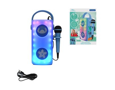 Lexibook Bluetooth reproduktor Stitch s mikrofonem a světelnými efekty