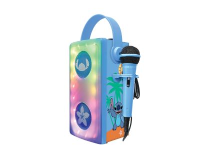 Lexibook Bluetooth reproduktor Stitch s mikrofonem a světelnými efekty