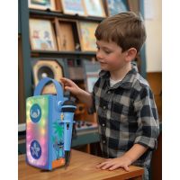 Lexibook Bluetooth reproduktor Stitch s mikrofonem a světelnými efekty 5