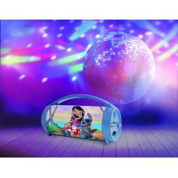 Lexibook Bluetooth reproduktor Stitch s mikrofonem svítící 4