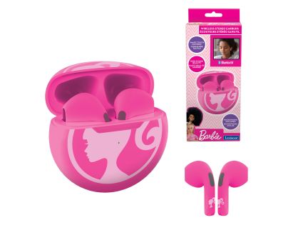 Lexibook Bluetooth sluchátka do uší Barbie s vestavěným mikrofonem