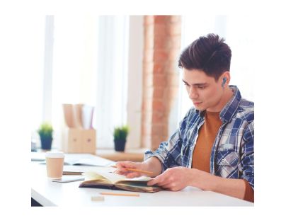 Lexibook Bluetooth sluchátka do uší Stitch s vestavěným mikrofonem