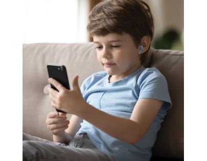 Lexibook Bluetooth sluchátka do uší Stitch s vestavěným mikrofonem