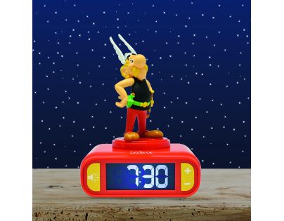 Lexibook Budík Asterix se svítící figurkou