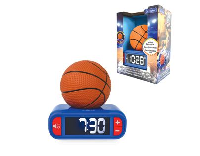 Lexibook Budík Basketbal se svítícím míčem