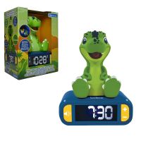 Lexibook Budík Dinosaurus se svítící figurkou