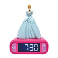 Lexibook Budík Disney princezny se svítící figurkou