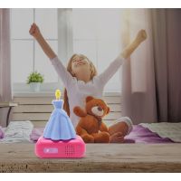 Lexibook Budík Disney princezny se svítící figurkou 5
