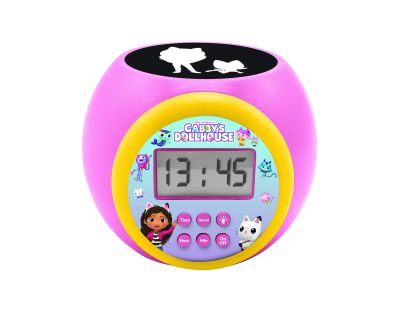 Lexibook Budík Gábinin kouzelný domek se stropním projektorem