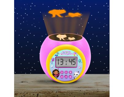 Lexibook Budík Gábinin kouzelný domek se stropním projektorem